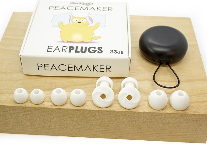 Ear Plugs for Sleeping - Ultra Soft, Multi-Sized – White