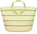 Beach Bags for Women Straw Tote Bag Summer Beach Bag Large Woven Straw Tote for Vacation Holiday