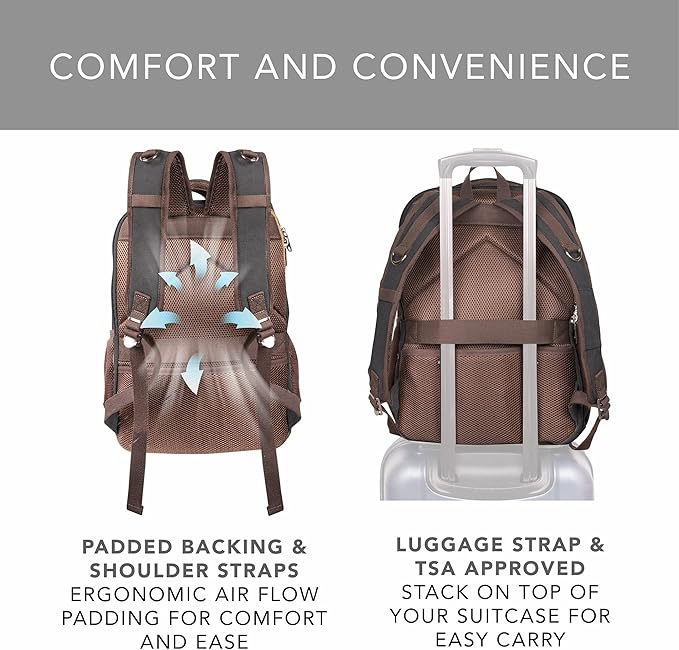 Ama Dablam Premium Original Canvas Backpack/ 17”Laptop/XL-30L/ Many Pockets | Strong Zippers | Thick Cotton | College Travel