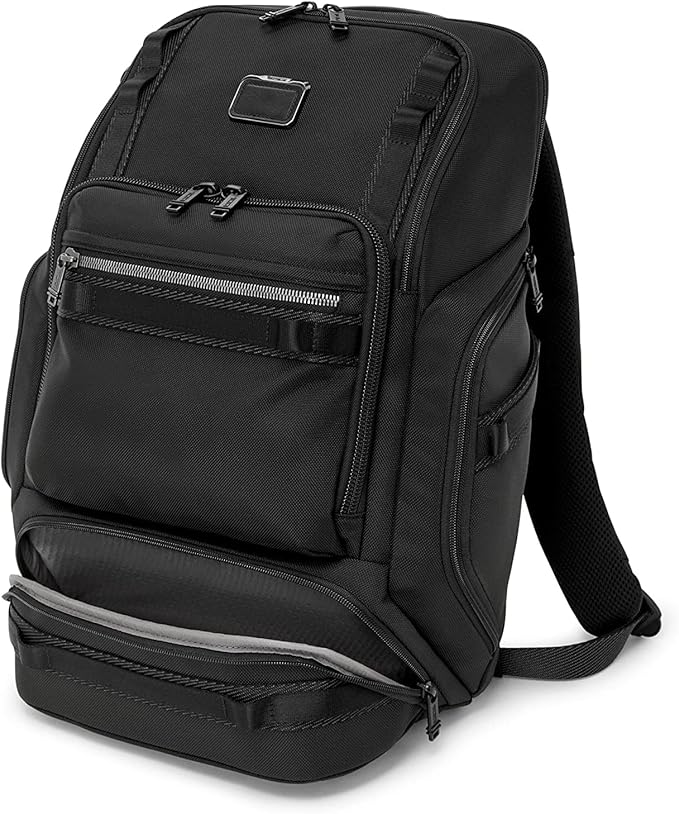 TUMI - Alpha Bravo Renegade Backpack - Travel Backpack & Laptop Bag - With TUMI Tracer - 18.5" X 12.8" X 7.0" - Black