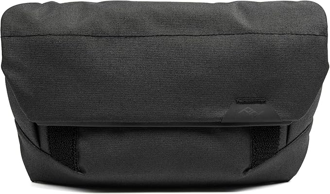 Peak Design Field Pouch V2, Black, 2-in-1 Organizer and Sling Bag, Adjustable Shoulder Strap and Integrated Belt Loops, Weatherproof Nylon Canvas, Organizer Pouch or Carry Bag for Men and Women