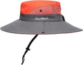 Womens Summer Sun Hat Beach Hat Wide Brim Outdoor UV Protection Hat Foldable Cool Mesh Ponytail Bucket Hat