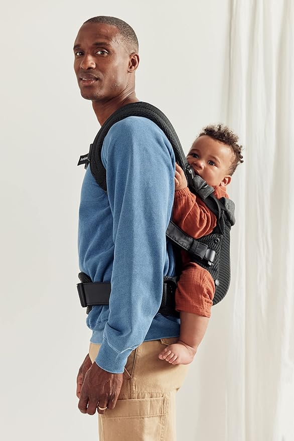 BabyBjorn Baby Carrier Harmony, 3D Mesh, Black