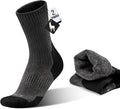Alpaca Wool Hunting Socks 2 pairs for Men Women, Thermal Warm Compression Thick Winter Cushioned Hiking Boot Moisture Wicking