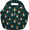Sok It LunchTote Zippered Bag Insulated Neoprene Caddy (Rollin' with my Gnomies, Large 4.5 Quart Lunch Tote)