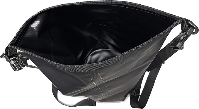 EliteShield Waterproof Dry Bag backpack Roll Top Closure Rafting Boating Black 10L With Free Phone case