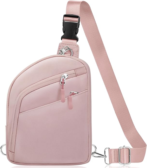 TOPEAST Anti Theft Crossbody Bag for Women Men, Small Sling Bag Crossbody Bags for Women Travel Sport Hiking Workout
