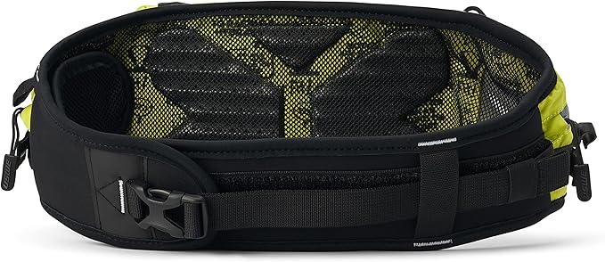 USWE Zulo Hydration Hip Pack - with Organizer and Side Pockets, Bounce Free Hip Belt (6L, Yellow)