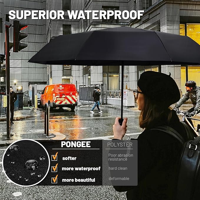 SY COMPACT Travel Umbrella Windproof Automatic Umbrellas Small Compact UV Sun Protection Factory Outlet Umbrella