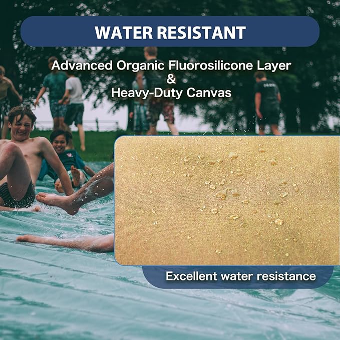 10’x12’ Canvas Tarps Heavy Duty Waterproof Tarpaulins with Aluminum Grommets,UV Resistant, 22Mil Multipurpose Drop Cloth, 14oz Cover Sheet for Outdoor and Indoor Use with Ropes Yellow