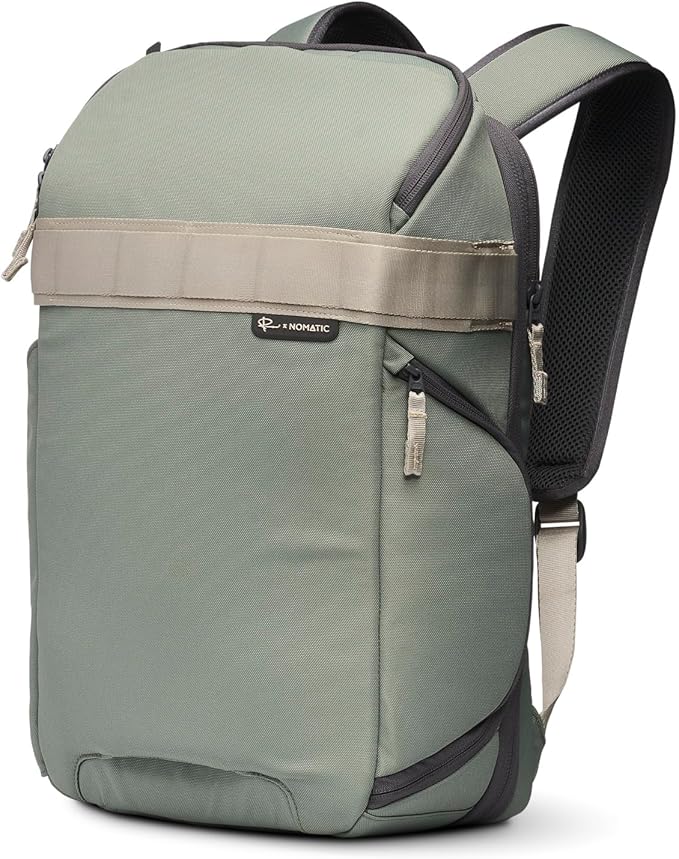 NOMATIC Luma Camera Pack 18L - Camera Backpack Designed by Peter McKinnon - Camera Bag for Photographers (Sage)
