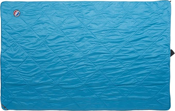 Big Agnes Why Not Picnic Blanket, 55x85 - Waterproof Outdoor Blanket with Insulation, Hidden Pocket & Stuff Sack for Camping, Beach, & Concerts