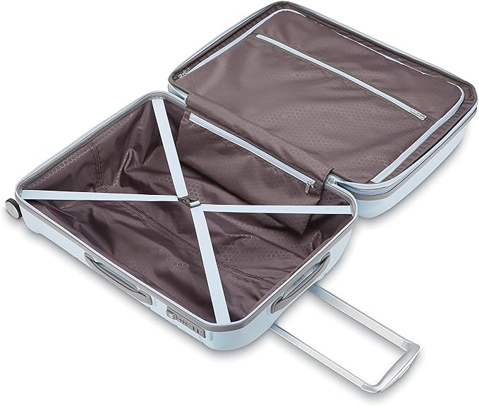 Samsonite Freeform Hardside Expandable Luggage with Spinners | Powder Blue | 2PC SET (Carry-on/Large)