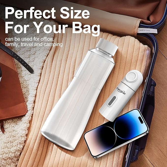 Portable Electric Bidet for Travel - Rechargeable Handheld Bidet with Two Pressure Options, Adjustable Nozzle, Electric Sprayer for Personal Hygiene Care