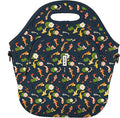 Sok It LunchTote Zippered Bag Insulated Neoprene Caddy (Koi Garden, X-Large 6.5 Quart Lunch Tote)