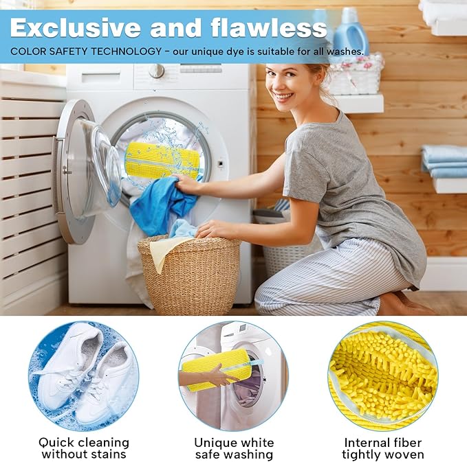Shoe Washing Machine bag, Shoe Washing Bag, Versatile Shoe Laundry Bag, laundry Shoe Bag for Washer and Dryer, Reusable Sneaker Tennis Shoe Cleaner Kit