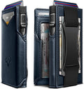 BULLIANT Men Wallet Gift Boxed,Slim Front Pocket Wallet Money Clip Card Holder 3.8"x2.7",Pop-up Access