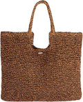 Roxy Women's Beach Tote Bag | Travel | Vacation | Straw | Lightweight | Breathable