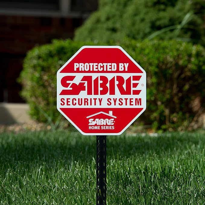 SABRE 120 dB Wedge Door Stop Security Alarm, Extremely Loud Wireless Siren Audible Up to 1,500 Ft., Non-Skid Pad, Compact Alarm Great for Home, Travel, Apartment or Dorm