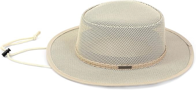 Elias Mesh Breezer Hat for Men & Women - Lightweight Breathable Sun Protection with Wide Brim