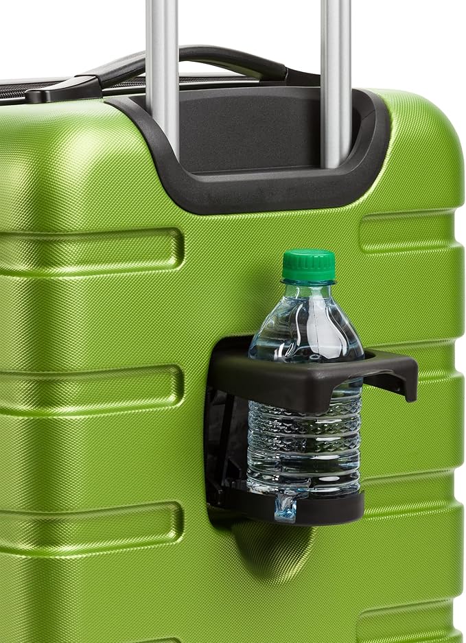 SwissGear 7366 Hardside Expandable Luggage with Spinner Wheels, Green, 3-Piece Set (19/23/27)