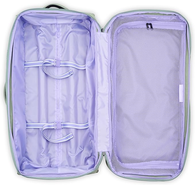 florence by mills Women's Two Wheel Rolling Travel Duffle Bag