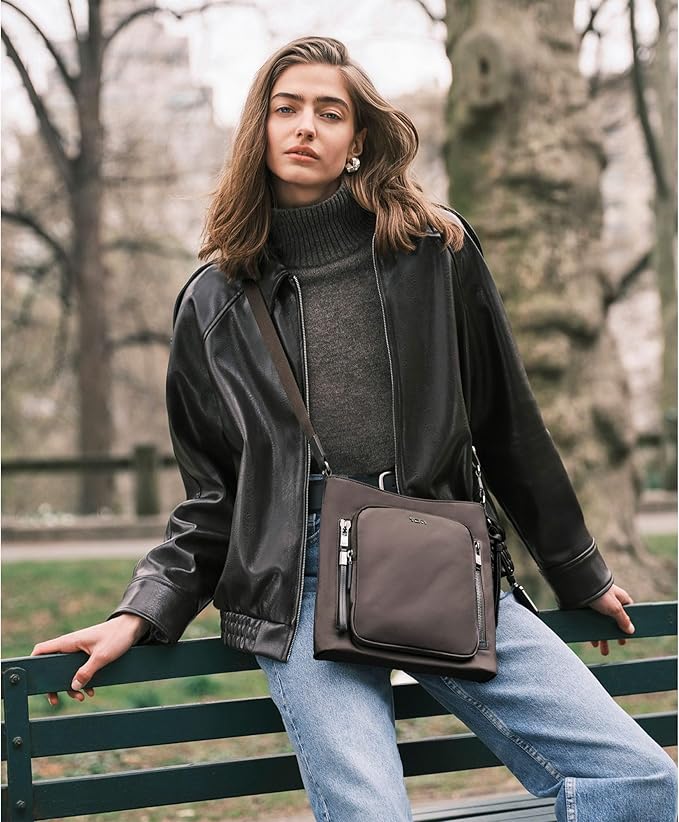 TUMI - Voyageur Tyler Crossbody - Nylon Crossbody Bag - Business, Travel Bag - Stain, Water-Resistant - Stylish Purse