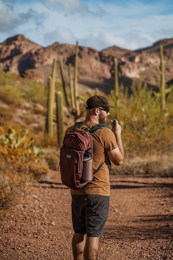 Eddie Bauer 30L Venture Backpack, Hydration and Laptop Compatible Daypack, Dusty Jade