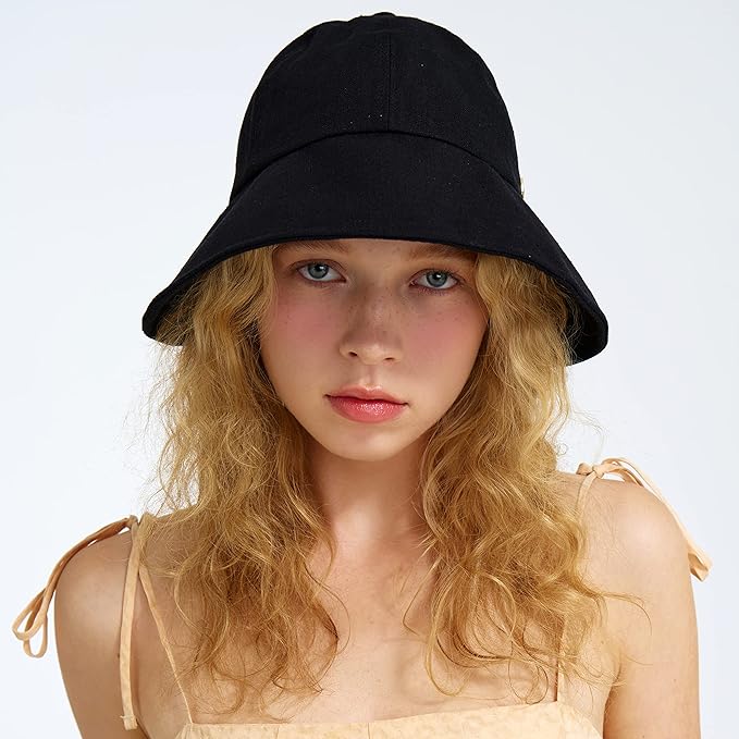 Linen Victorian Bonnet Hat Sun Cap, Foldable Summer Visor | New Katy