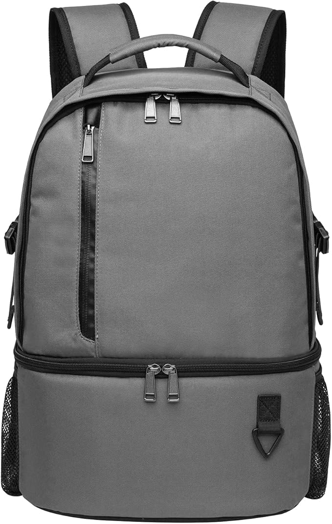 TUGUAN Insulated Cooler Backpack 38 Cans Double Deck Leakproof Lightweight Soft Lunch Backpack Small Cooler Bag Beach Picnic
