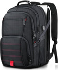 50L Travel Backpack, Extra Large Backpack, Laptop Backpack for Men, big Backpack, Water Resistant TSA Approved Business Work College School Computer Bag with USB Port, Fits 17 Inch Laptops