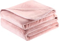 Surii Home Luxury Microfiber Flannel Blanket, Super Soft, Warm, Cozy, Fluffy, and Breathable, Perfect Throws for Bed, Couch, Sofa, for All Season Use. 350GSM Twin Size 60x80 Inches(Sepia Rose)