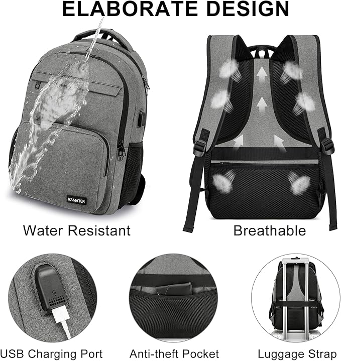 Backpack for School, college BackPack for Teens,Students, with 15.6 inch Laptop SleeveBack Pack for Boys, Large Computer Back Pack with Compartments for Men & Women