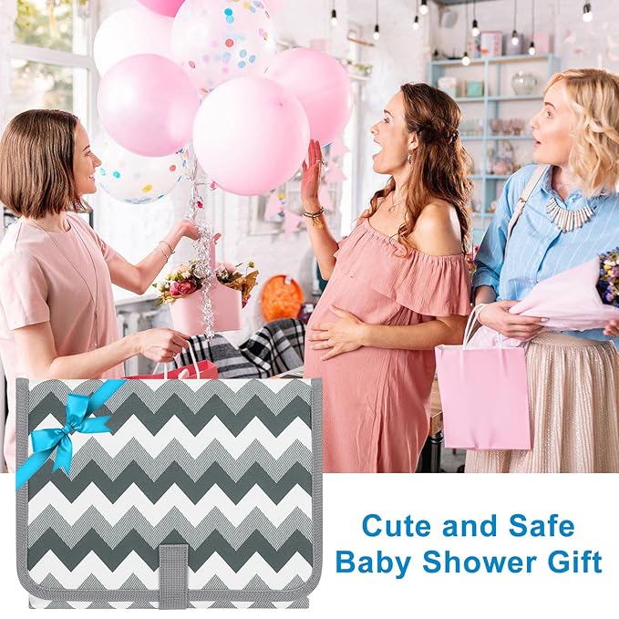 Accmor Portable Diaper Changing Pad, Waterproof Baby Changing Mat, Foldable Travel Diaper Changing Pads for Baby