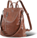 Women Backpack Purse PU Leather Anti-theft Casual Shoulder Bag Fashion Ladies Satchel Bags