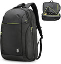 Swissdigital Design Large Travel Backpack for Men & Women,17 Inch Big Laptops Backpack with USB Charging Porert, Carry on Business Anti-thief Computer Backpack With RFID Protection, Black| JAVA