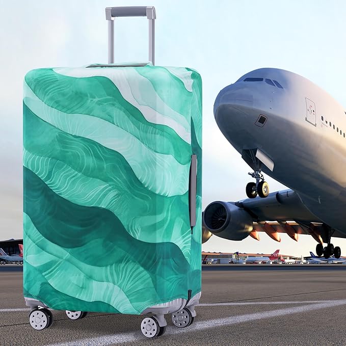 Travelkin Luggage Covers For Suitcase Tsa Approved,Suitcase Cover Protector Fit 22-25 Inch Luggage