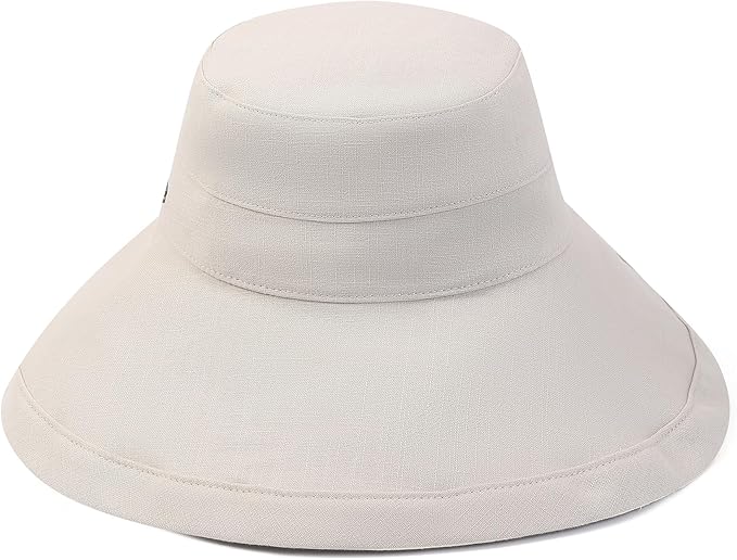 Bona Wide Brim Sun Hat for Women | 4.7" Brim, Drawstring Adjust, UPF Sun Protection, Packable & Breathable