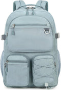 Lohol Water Resistant Backpack with Mulitiple Pockets for School Travel Outdoor College, 15.6 inch Laptop Daypack for Men and Women (Blue)
