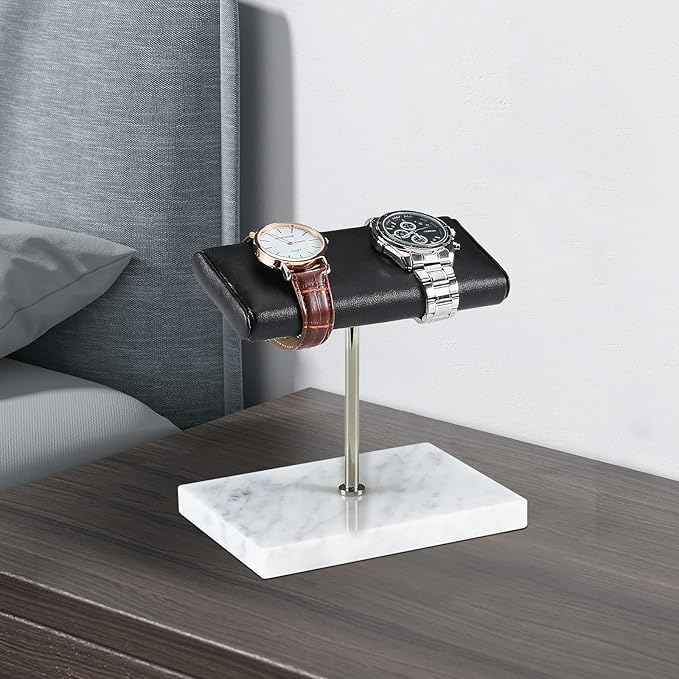LYS&LYX Watch stand watch display stand watch holder watch Handcrafted watch holder (2--white/silver/black)