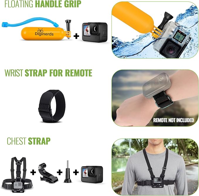 GoPro HERO11 Black 5.3K Sports Camera with Accessories
