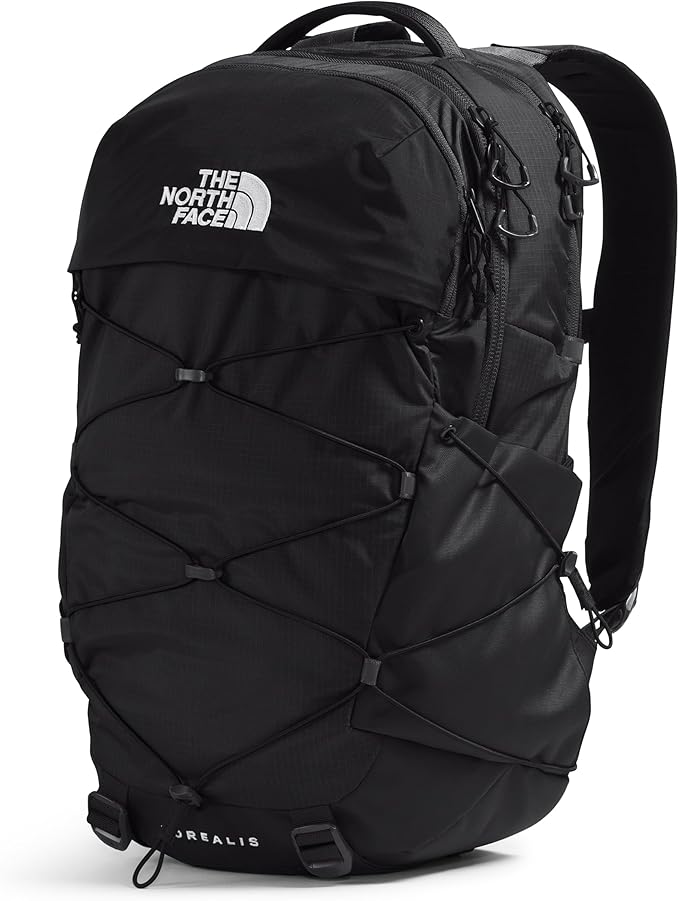 THE NORTH FACE Borealis Commuter Laptop Backpack | Water Repellent Finish, 16" Laptop Sleeve, Large Main Compartment for Everyday Carry, TNF Black/TNF Black-NPF, One Size
