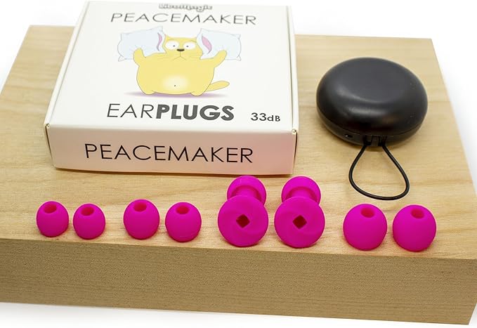 Ear Plugs for Sleeping - Ultra Soft, Multi-Sized – Magenta
