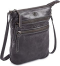 Crossbody Sling Bag for Women Small Real Leather Purse Vintage Travel Crossover Shoulder Bag Handmade