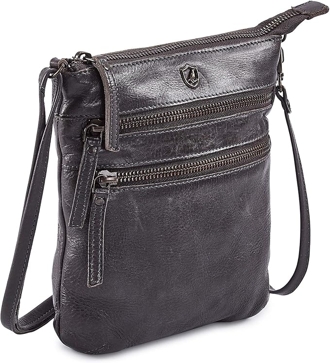 Crossbody Sling Bag for Women Small Real Leather Purse Vintage Travel Crossover Shoulder Bag Handmade