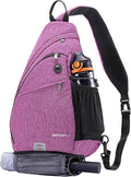 WATERFLY Large Crossbody Sling Bag: Over Shoulder Backpack Daypack Casual Cross Chest Side Pack