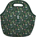 Sok It LunchTote Zippered Bag Insulated Neoprene Caddy (Green Living, Large 4.5 Quart Lunch Tote)
