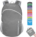 35L Foldable Waterproof Backpack For Outdoor Sports Travel Inside Wet Clothes Compartment Packable For Multiple