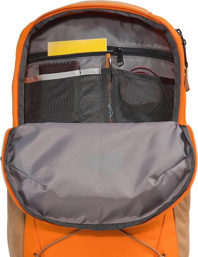 The North Face Jester Everyday Laptop Backpack, Mandarin/Almond Butter, One Size