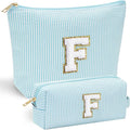 YOOLIFE Personalized Mothers & Graduation Gifts - Initial Cute Monogram Makeup Bags